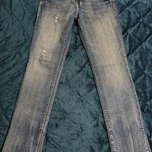 Vigoss Women's Skinny Jeans in Faded Blue